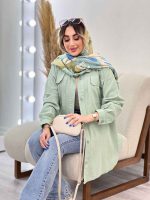 مانتو دو جیب پیله کد 4907 - تصویر 14