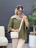 شومیز جلو بسته هلما کد 4878