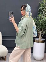 شومیز جلو بسته هلما کد 4878 - تصویر 4