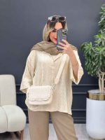 شومیز جلو بسته هلما کد 4878 - تصویر 14