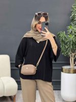 شومیز جلو بسته هلما کد 4878 - تصویر 3