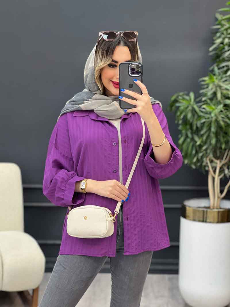 مانتو آستین پیله اِلین کد 4881 مانتو آستین پیله اِلین کد 4881