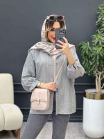 مانتو آستین پیله اِلین کد 4881 - تصویر 7