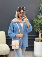 مانتو آستین پیله اِلین کد 4881 - تصویر 13