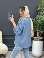 مانتو آستین پیله اِلین کد 4881 - تصویر 21