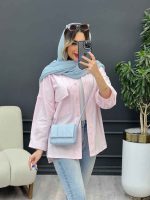 مانتو تک جیب پاکتی مهرا کد 4810 - تصویر 9