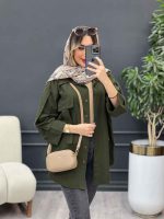 مانتو دو جیب کراواتی کد 4916 - تصویر 23