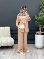 ست مانتو و شلوار لیانا کد 4925 - تصویر 11