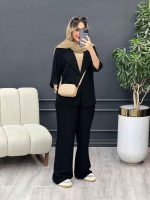 ست مانتو و شلوار لیانا کد 4925 - تصویر 5