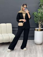 ست مانتو و شلوار لیانا کد 4925 - تصویر 8