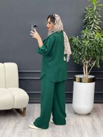 ست مانتو و شلوار تک جیب کد 4778 - تصویر 8