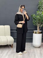 ست مانتو و شلوار تک جیب کد 4778 - تصویر 14