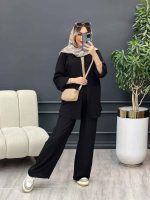 ست مانتو و شلوار تک جیب کد 4778 - تصویر 4