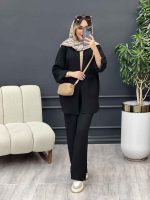 ست مانتو و شلوار تک جیب کد 4778 - تصویر 9