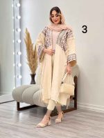 مانتو پانچ طرح دار کد 4903 - تصویر 18