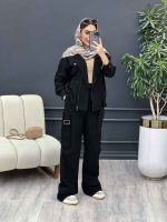 ست کت و شلوار جلو زیپ کد 4704 - تصویر 16
