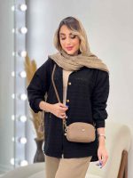 شومیز جلو دکمه گیسو کد 4936 - تصویر 7
