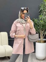 مانتو دو جیب وانیا کد 4948 - تصویر 2