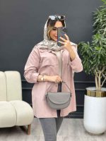 مانتو دو جیب وانیا کد 4948 - تصویر 11