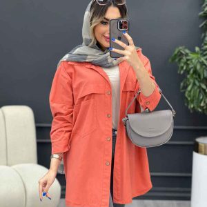 مانتو دو جیب وانیا کد 4948