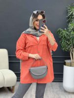 مانتو دو جیب وانیا کد 4948 - تصویر 9