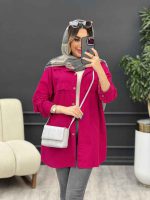 مانتو دو جیب وانیا کد 4948 - تصویر 8