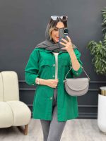 مانتو دو جیب وانیا کد 4948 - تصویر 17