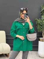 مانتو دو جیب وانیا کد 4948 - تصویر 14