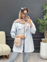 مانتو دو جیب وانیا کد 4948 - تصویر 12