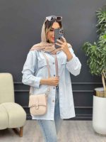 مانتو دو جیب وانیا کد 4948 - تصویر 6