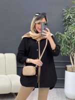 مانتو دو جیب زاپ دار لونا کد 4949 - تصویر 21