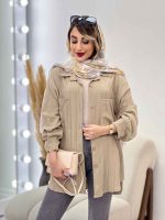 مانتو دو جیب ماهسو کد 4952 - تصویر 18