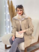 مانتو دو جیب ماهسو کد 4952 - تصویر 5