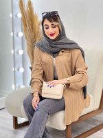 مانتو دو جیب ماهسو کد 4952 - تصویر 11