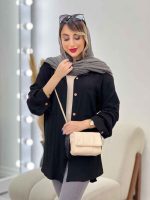 مانتو دو جیب ماهسو کد 4952 - تصویر 16