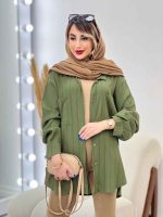 مانتو دو جیب ماهسو کد 4952 - تصویر 20