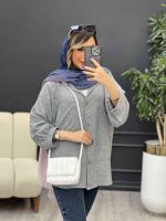مانتو آستین پیله تک جیب کد 4931 - تصویر 8
