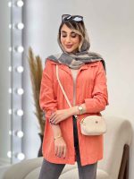 مانتو لینن رنگی دو جیب هانا کد 4937