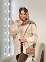 مانتو لینن نچرال ترنم کد 4930 - تصویر 6