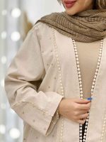 مانتو لینن نچرال ترنم کد 4930 - تصویر 3