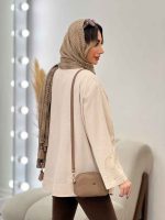 مانتو لینن نچرال ترنم کد 4930 - تصویر 4