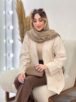 مانتو لینن نچرال ترنم کد 4930 - تصویر 5