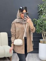 مانتو جیب گلدوزی پایین هلال کد 4933 - تصویر 10