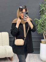 مانتو جیب گلدوزی پایین هلال کد 4933 - تصویر 5
