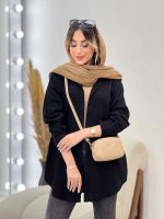 مانتو کتان دو جیب پرند کد 4950 - تصویر 29