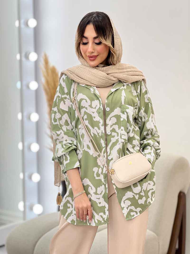 شومیز طرح دار آتیلا کد 4971 شومیز طرح دار آتیلا کد 4971