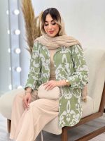 شومیز طرح دار آتیلا کد 4971 - تصویر 10