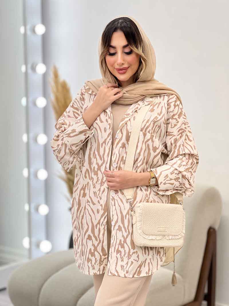 شومیز تک جیب طناز کد 4970 شومیز تک جیب طناز کد 4970