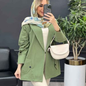 مانتو لینن سر شانه ژیله کد 4815