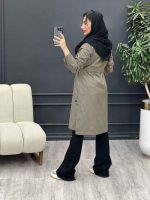 مانتو ژیله جیب نما هلیا کد 4977 - تصویر 16